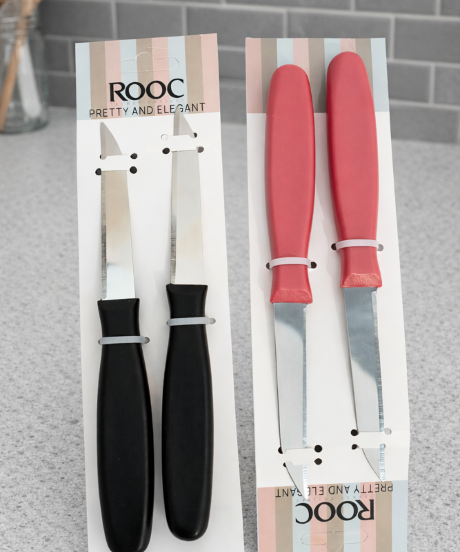 ROOC * 2PCS -  سكين فواكه