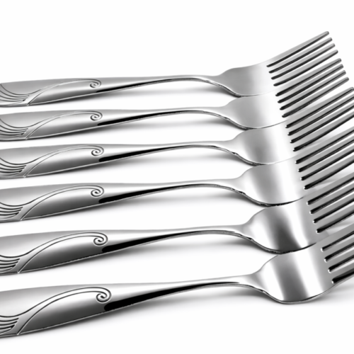 "KZH" Stainless Steel - مجموعه من 6 شوك