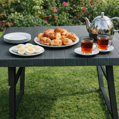 49*69.5*56.5 cm  طاولة بلاستيك تركيه تطوى