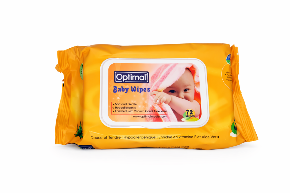 Baby Wipes Optimal (72 Wipes)