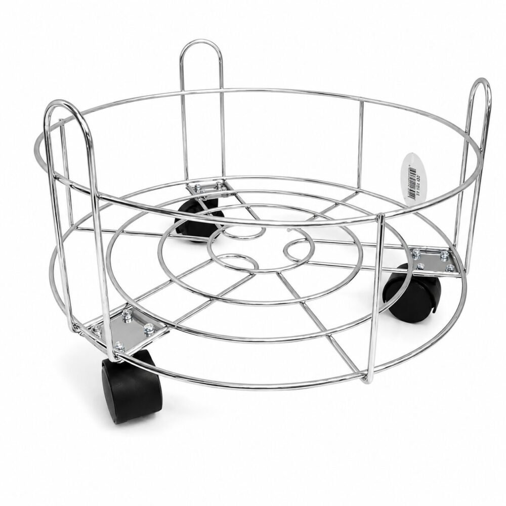 Gas Cylinder Roller Stand 32/35cm - قاعدة أسطوانة الغاز بعجلات
