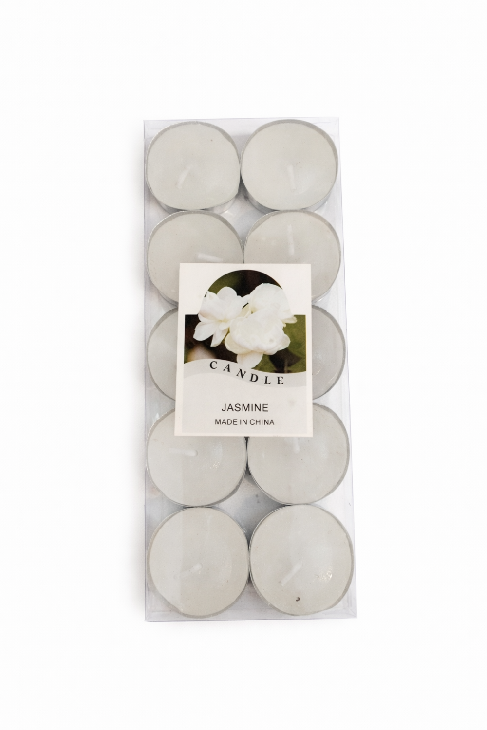 Candle Jasmine 10 pcs - شمع صغير
