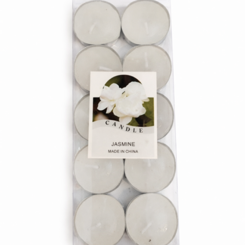 Candle Jasmine 10 pcs - شمع صغير