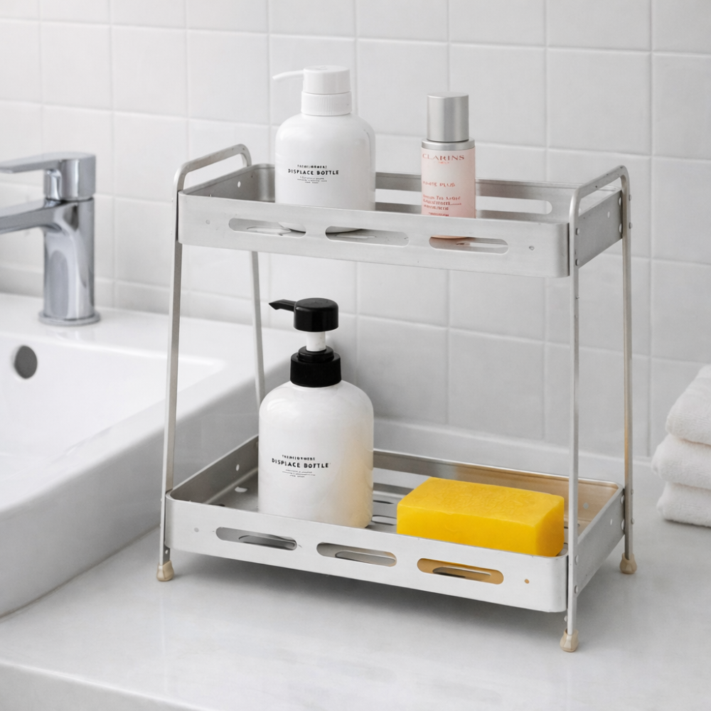 Aluminium Shower Caddy - ستاند حمام ألمنيوم