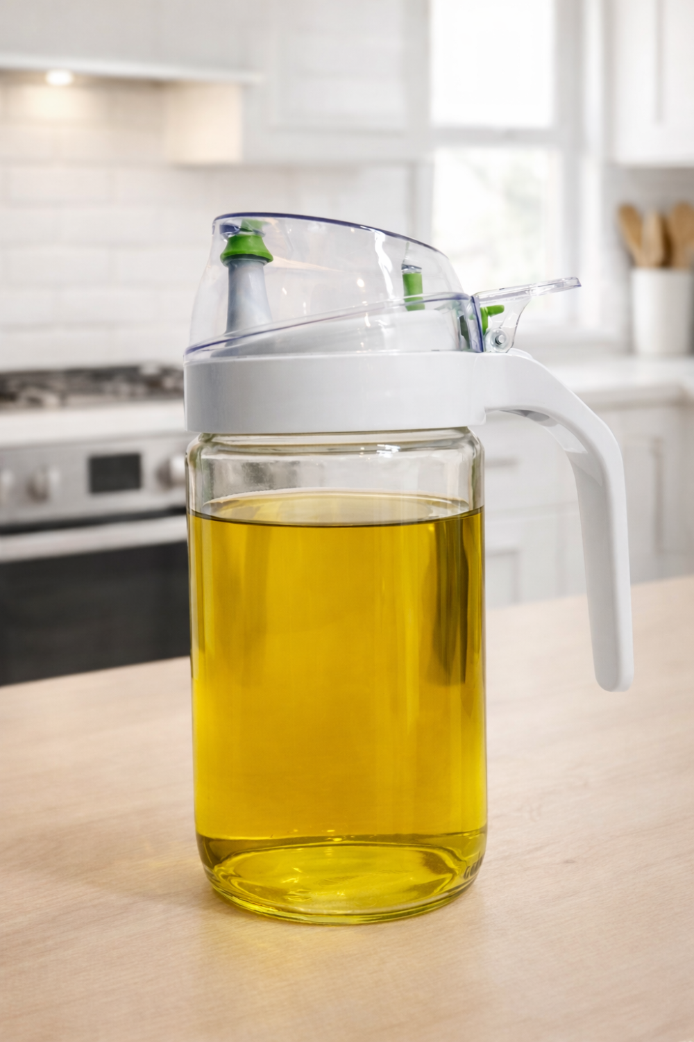 Titiz  oil con - وعاء للزيت زجاجي 660 مل