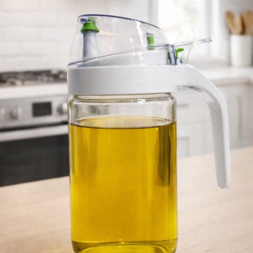 Titiz  oil con - وعاء للزيت زجاجي 660 مل