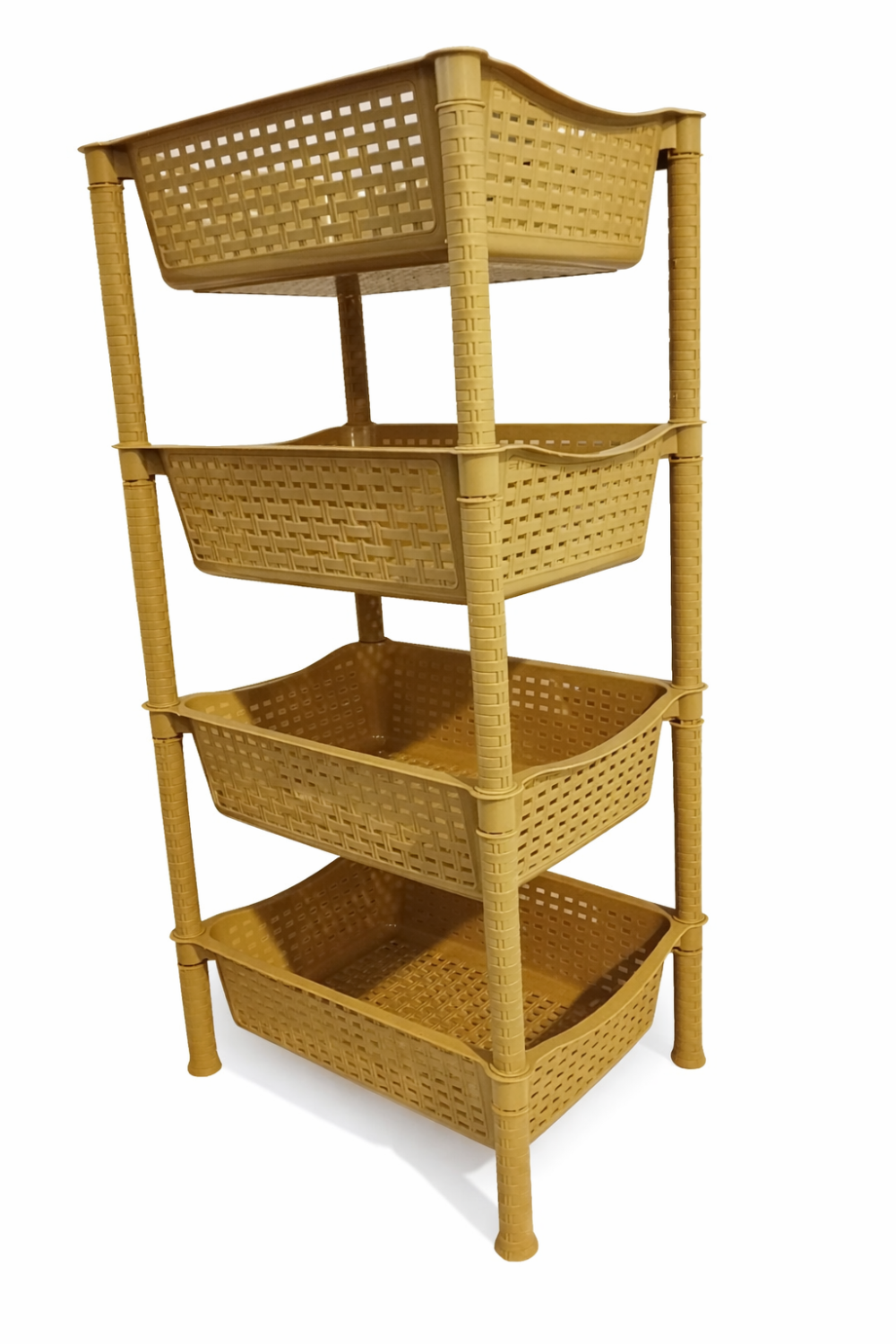 سلة خضار مستطيله 4 طوابق