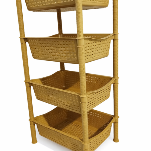 سلة خضار مستطيله 4 طوابق