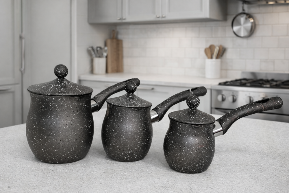 Phoenix 3pcs coffee warmer set - طقم ركاوي قهوه