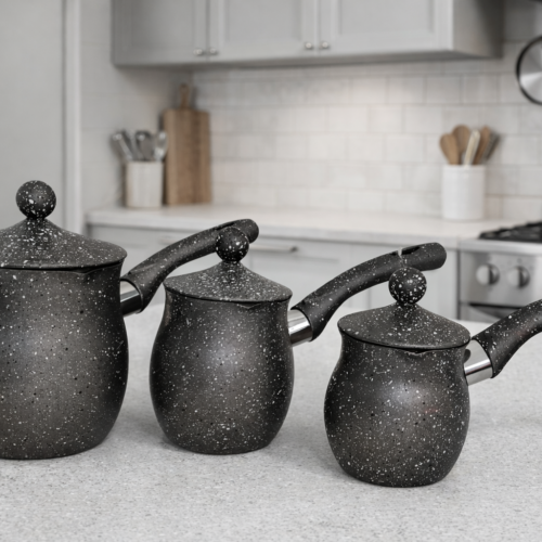 Phoenix 3pcs coffee warmer set - طقم ركاوي قهوه