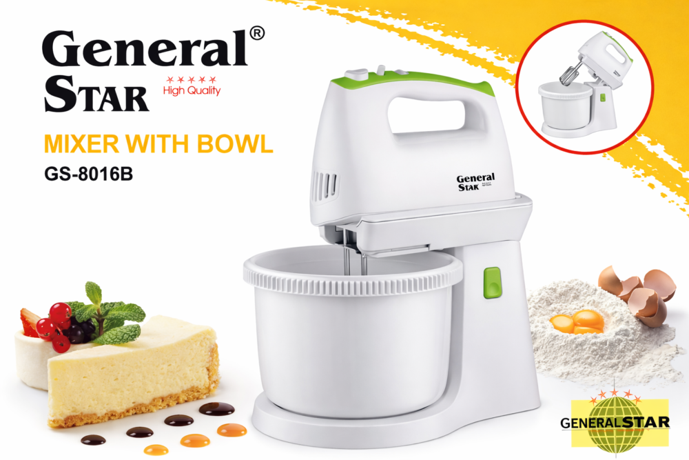 Mixer with bowl "General Star" -  خلاط