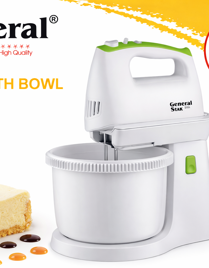 file_00000000d12c71f4bdde5f8022f4156c Mixer with bowl "General Star" - خلاط