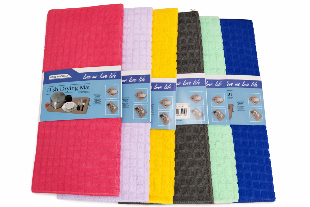 Microfiber Dish Drying Mat - إسفنجه لتجفيف الأطباق