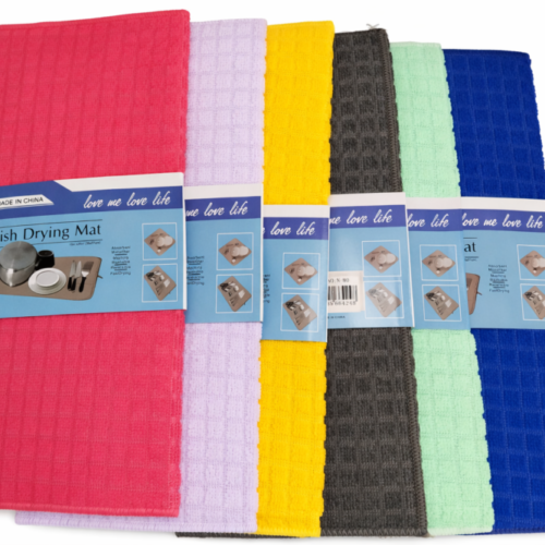 Microfiber Dish Drying Mat - إسفنجه لتجفيف الأطباق