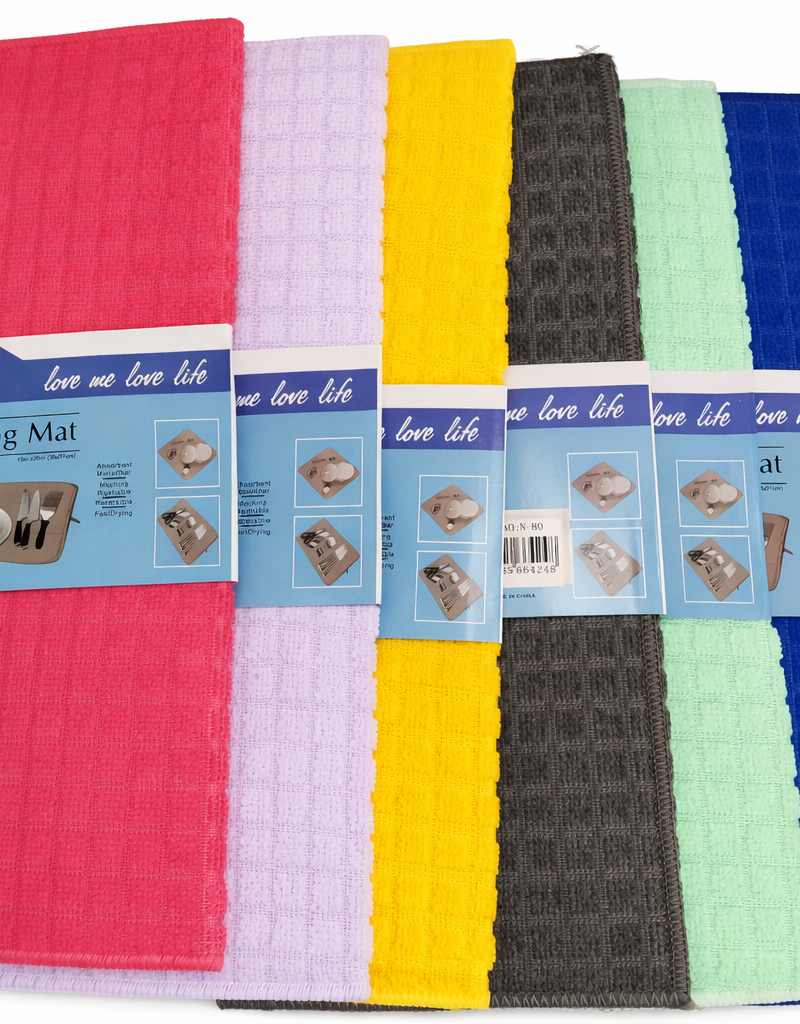 Microfiber Dish Drying Mat - إسفنجه لتجفيف الأطباق