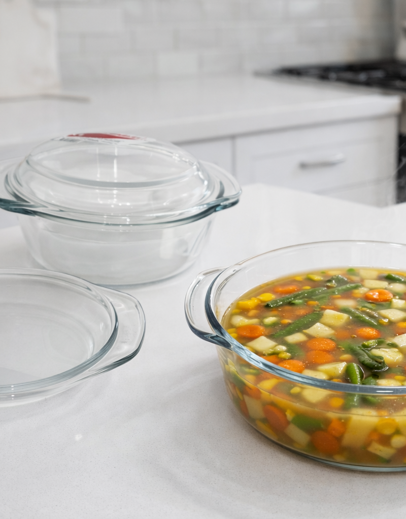 file_00000000f5c4720a9ab61c09442a73c0 Borosilicate Glass Bowl "Red Cherry"- وعاء زجاجي