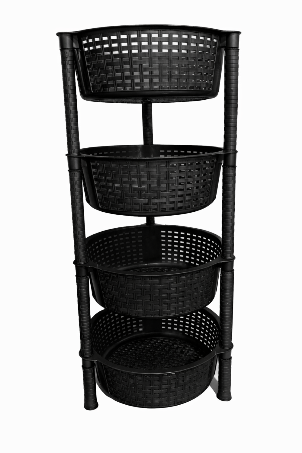 سلة خضار دائرية 4 طوابق