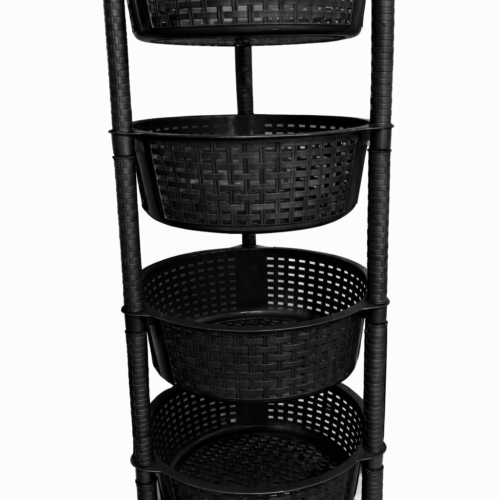 سلة خضار دائرية 4 طوابق