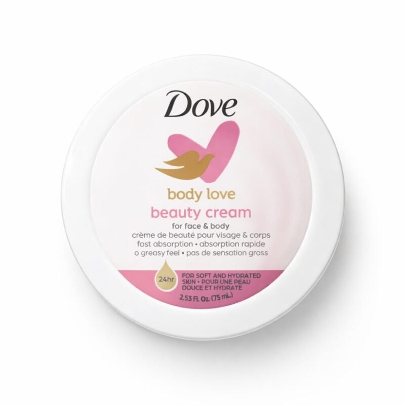 "Dove" Body Love Beauty Cream For Face and Body 75 ml 24 hr - دوف كريم مرطب للوجه والجسم