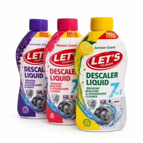 LET’S Descaler Liquid 250ml - سائل مخصص لإزالة التكلسات من غسالات الثياب والصحون