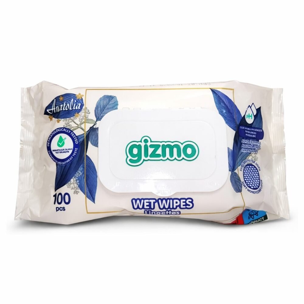 "Gizmo" Wet Wipes Lingettes 100 pcs - مناديل مبللة