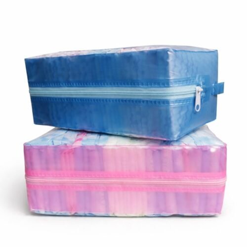 Nice Lady Sanitary Pad 10+15+5 pcs - فوط صحية ثلاث مقاسات مع حقيبة بسحاب