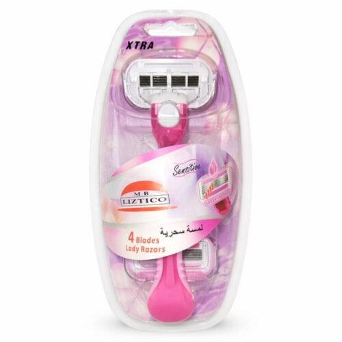 "M.B Liztico" 4 Blades Lady Razors Sensitive -  شفرة حلاقة