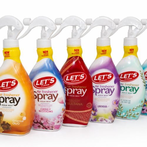 LET'S clean Air Freshener Spray 450 ml - بخاخ معطر للجو