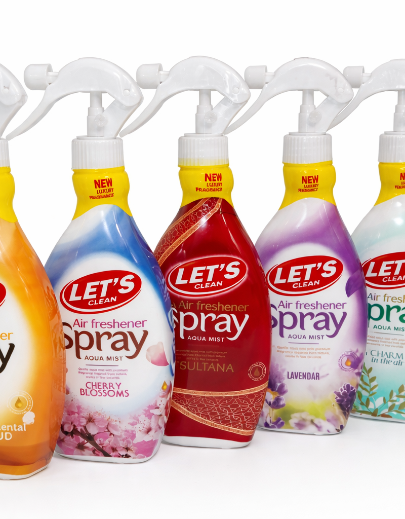 LET'S clean Air Freshener Spray 450 ml - بخاخ معطر للجو