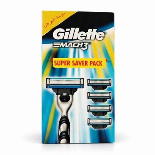 "Gillette" Mach3 Super Saver Pack - شفرة حلاقة