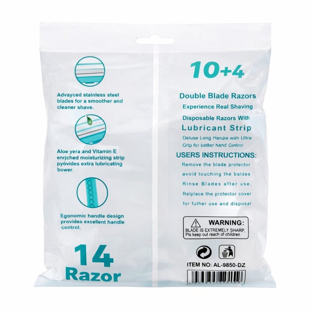 file_00000000561c71f88578281d5dc730c1 "Al Shabab" Smily Soft Care Perfect Razor Plus Hight Performance 2 Blades razor 14 pcs - شفر حلاقة