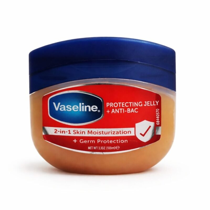 "Vaseline" Protecting Jelly + Anti-Bac 2 in 1 Skin Moisturization + Germ Protection 100 ml - فازلين جل مرطب + حماية من الجراثيم