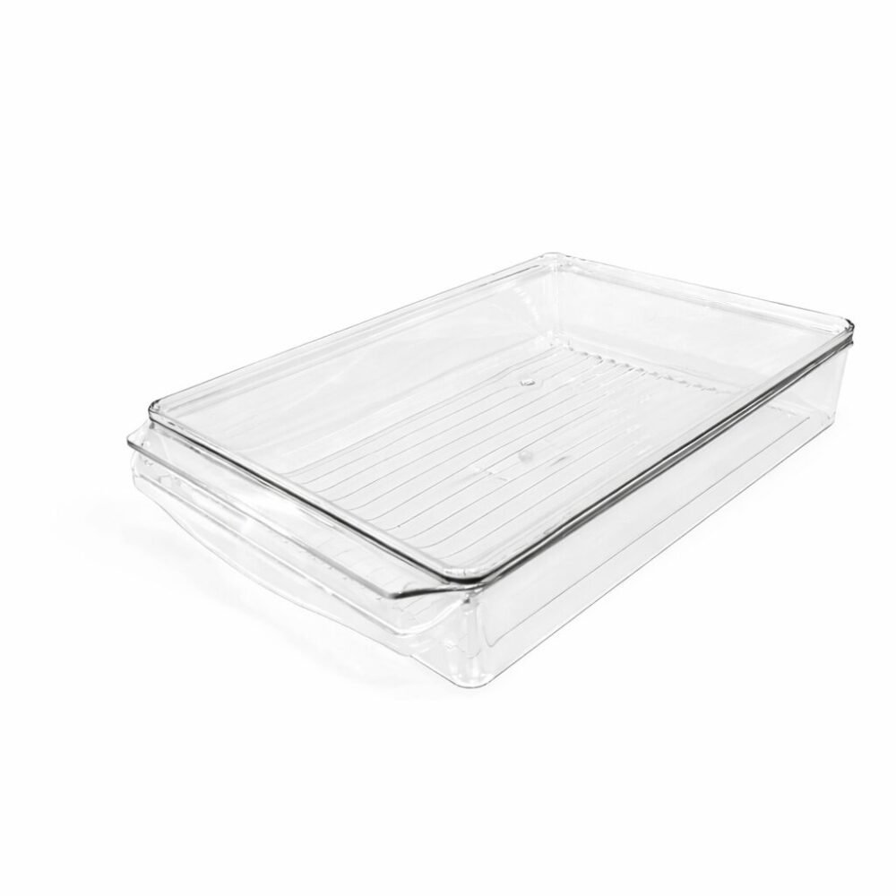 Multifunctional Storage Box -  منظمات للبراد بلاستيك مع غطاء