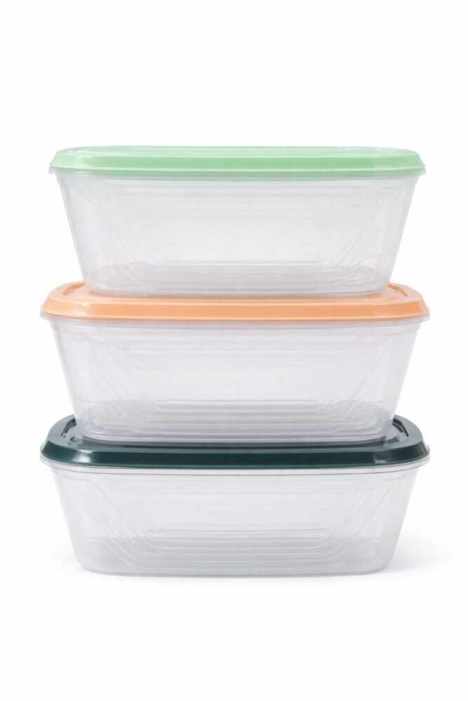 Storage Box 27.5*20*10cm - تبروير مجموعه من 5 علب متداخله