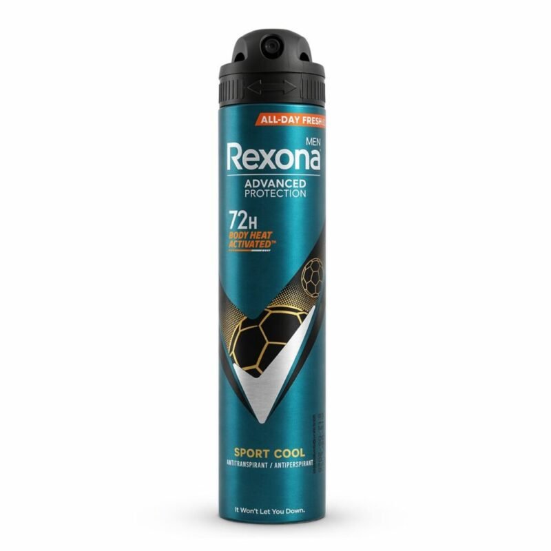 "Rexona" Deodorant for MEN Motion Sense 72h 200ml - بخاخ مزيل التعرّق من ريكسونا للرجال