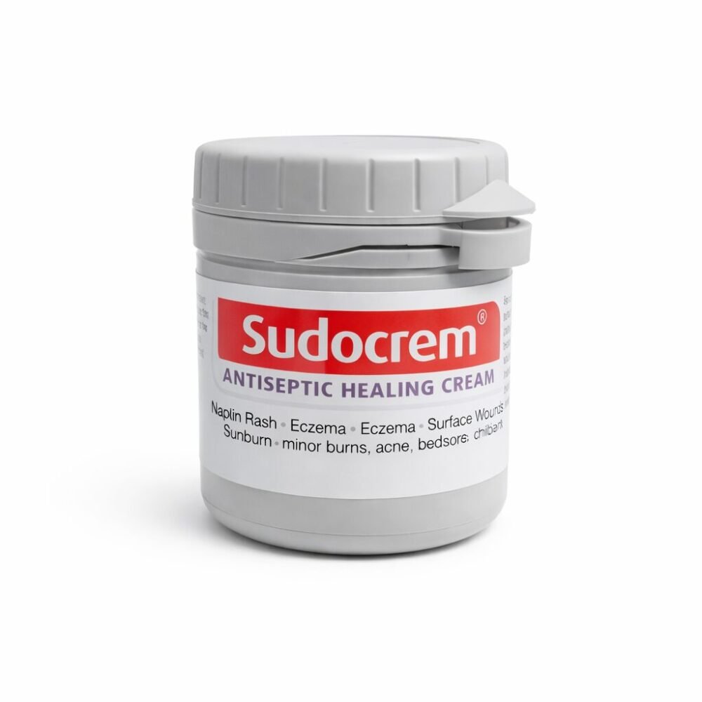 "Sudocrem" Antiseptic Healing Cream 60/125g - سودوكريم  كريم مضاد لإلتهاب الحفاضات والإكزيما وقرح الفراش والحروق الشمسية وحب الشباب