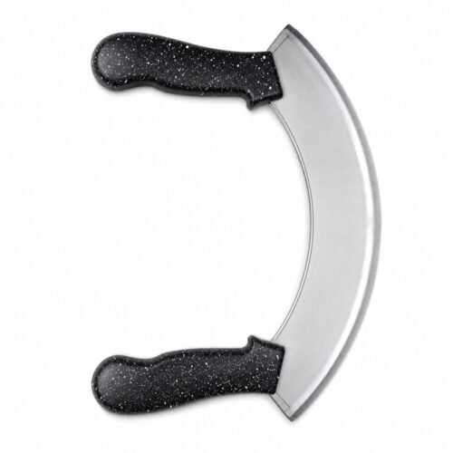 "Phoenix" Stainless Steel Double Handle Mezzaluna Knife 26*20 cm  - قطّاعة