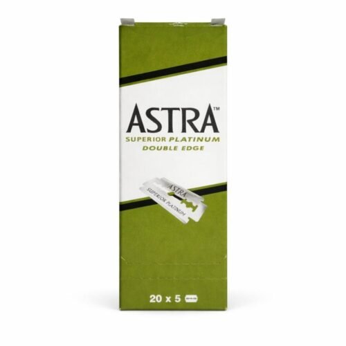 "Astra" Superior Platinum Double Edge 5pcs - شفر