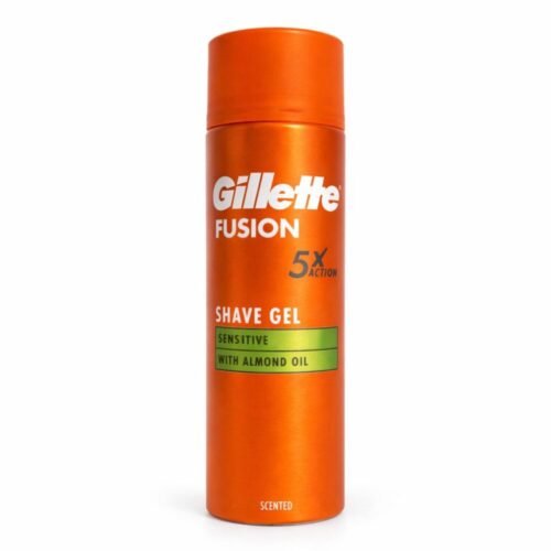 "Gillette" Fusion 5X Action Shave Gel 200 ml - جل حلاقة من جيليت