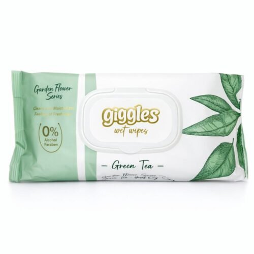 "Giggles" Wet Wipes 72 pcs - مناديل مبللة بروائح متعددة