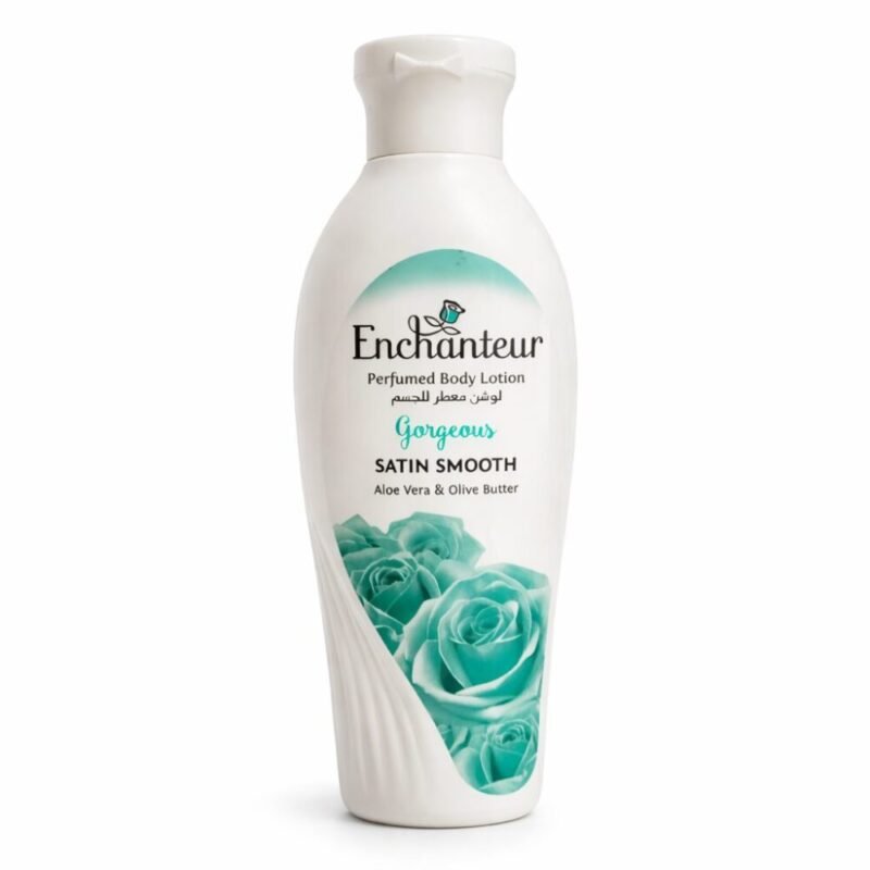 "Enchanteur" Perfumed Body Lotion Gorgeous Satin Smooth Aloe Vera and Olive Butter 250 ml - لوشن معطر للجسم