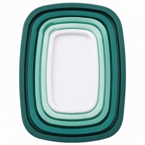 Storage Box 27.5*20*10cm - تبروير مجموعه من 5 علب متداخله