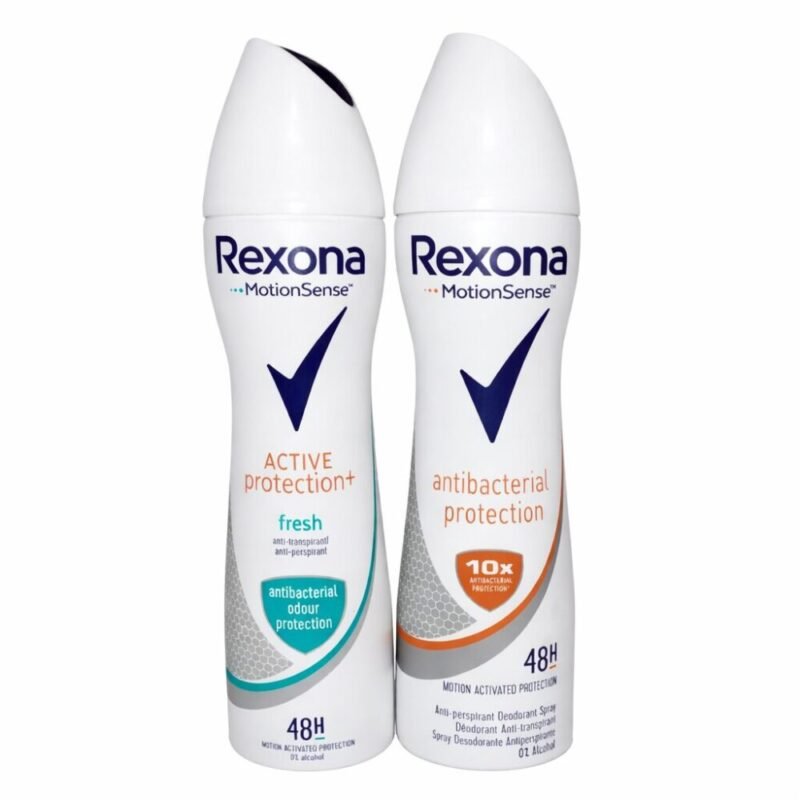 "Rexona" Deodorant Motion Sense Antibacterial 48h 200ml -  بخاخ مزيل التعرّق من ريكسونا
