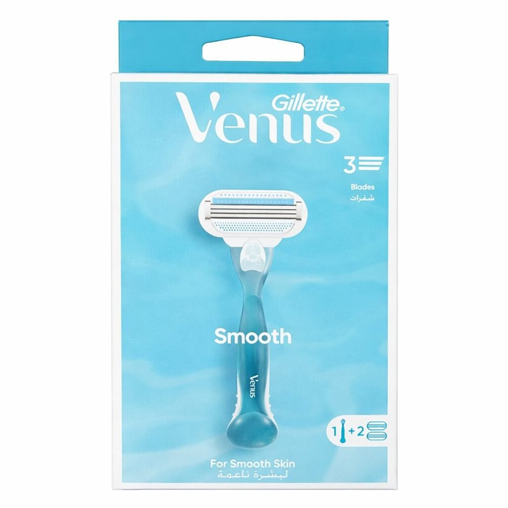 "Gillette" Venus 3 Blades For Smooth Skin   - شفرة حلاقة