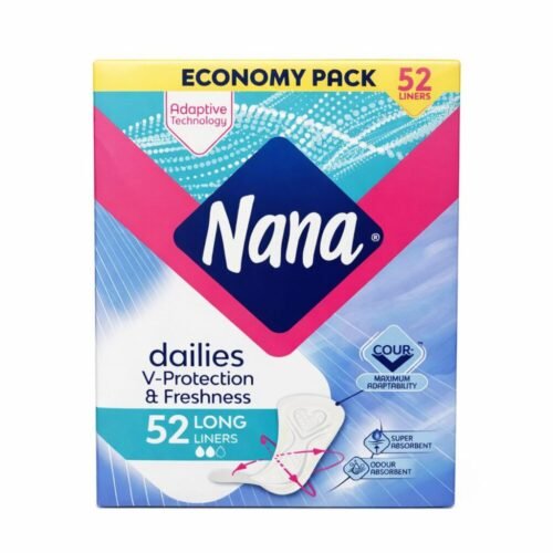 Nana Dailies V-protection & Freshness 52 Long Liners -  نانا فوط يومية طويلة حماية وانتعاش يومي