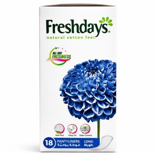 Freshdays 18 Pantlyliners Long - فوط يومية طويلة فريشدايز