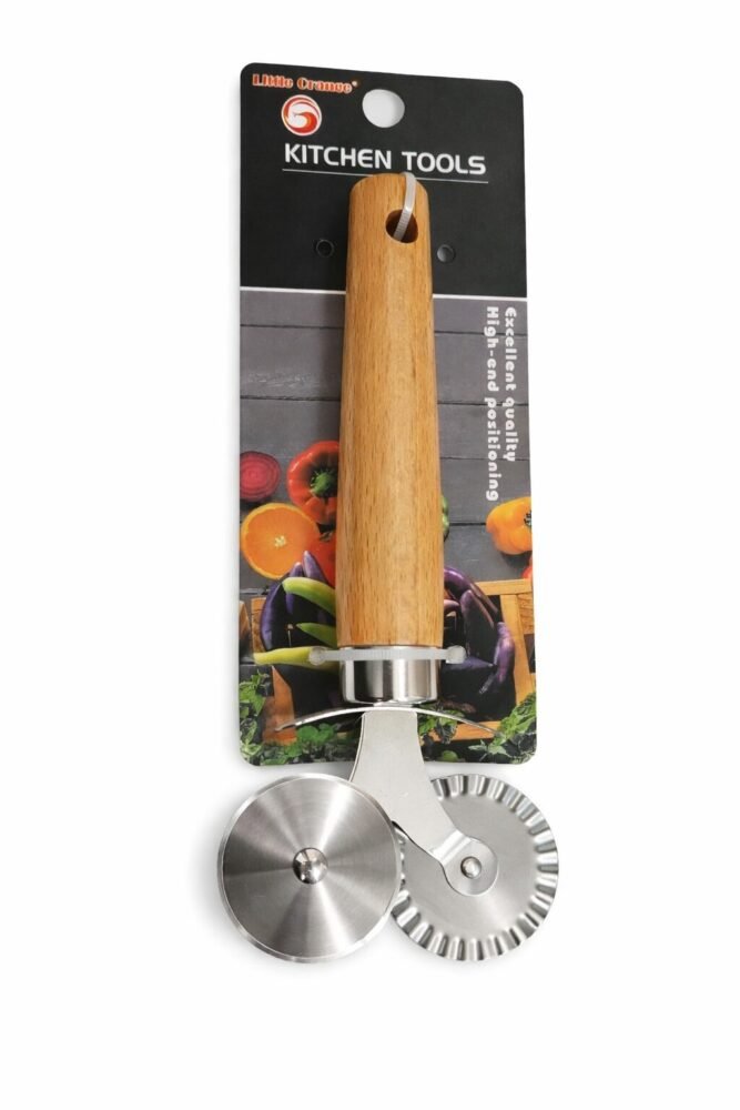 Pizza Cutter "Little orange"  - قطّاعة بيتزا مزدوجه