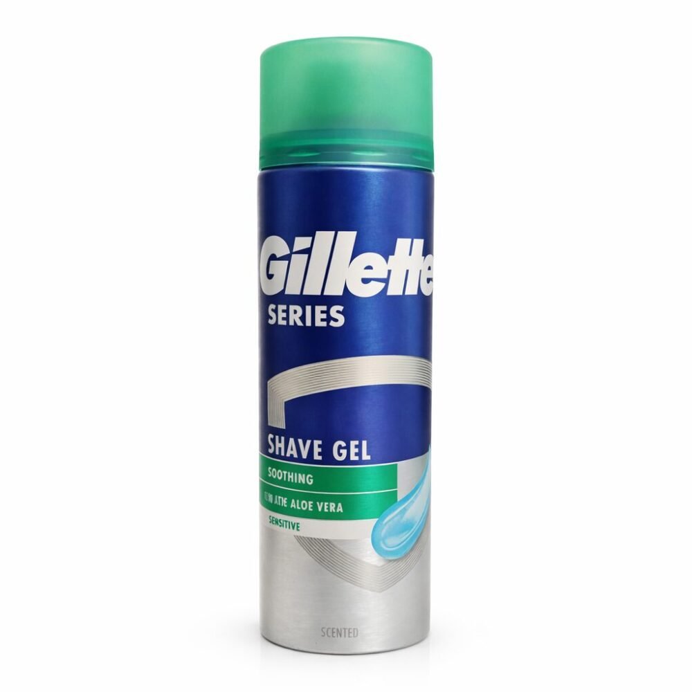 "Gillette" Series Shave Gel Cleansing 200 ml Complete Irritation Defence - جل حلاقة من جيليت