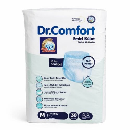 Dr.Comfort 30 pcs Unisex Adult Pants  M/L/XL - حفاضات كِلوت للكبار