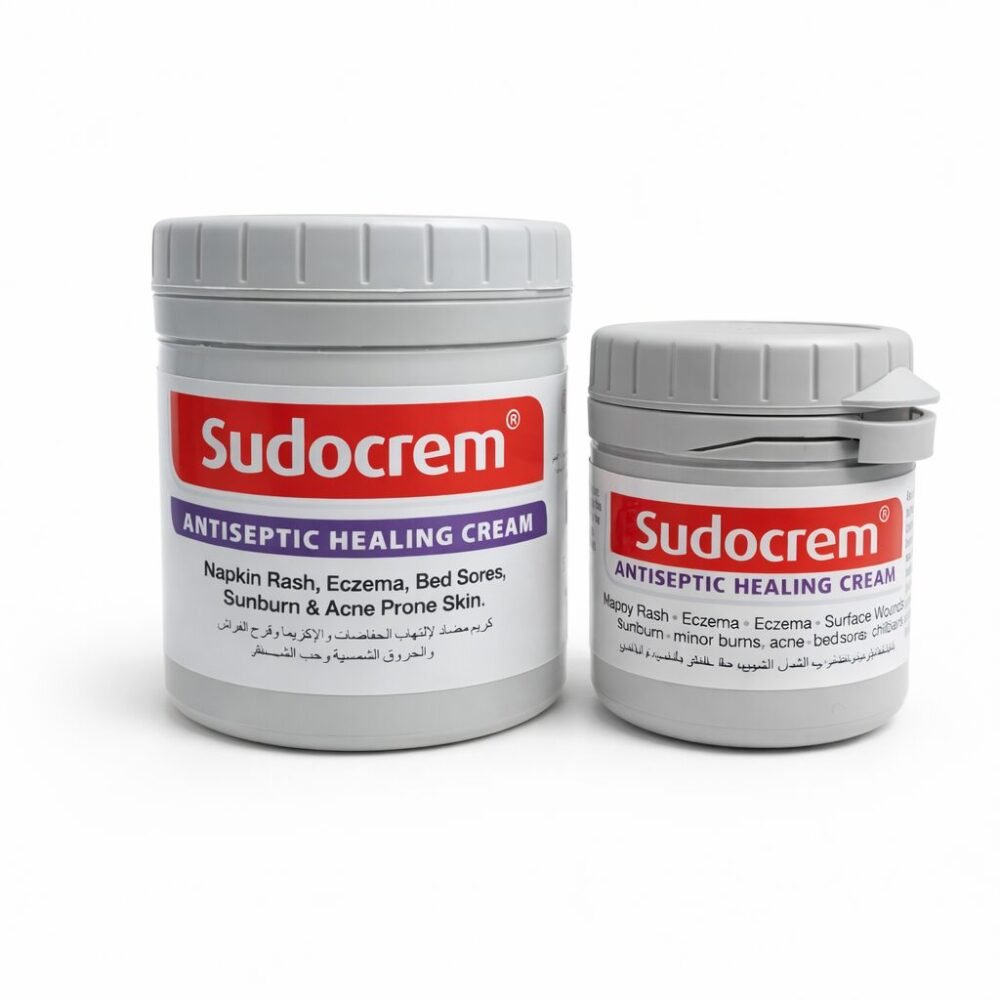 "Sudocrem" Antiseptic Healing Cream 60/125g - سودوكريم  كريم مضاد لإلتهاب الحفاضات والإكزيما وقرح الفراش والحروق الشمسية وحب الشباب
